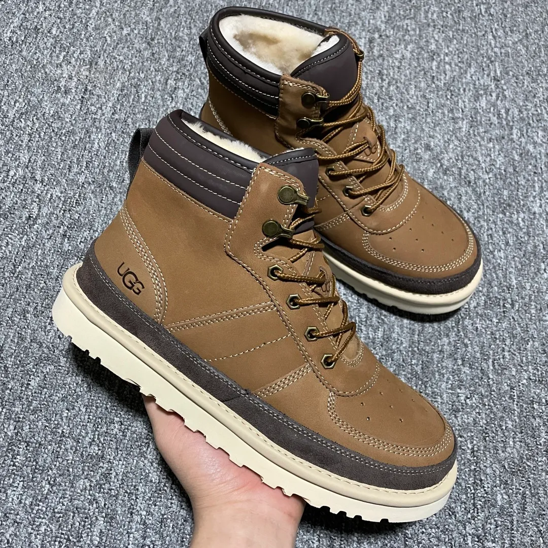 Pick up locally 💰640. The core recommendation is good price. The platform is exclusively for foreign trade. UGG men's snow boots 1097089. The foreign trade platform is full of Z. High-end retail is exclusively for quality. Produced by the production line of a ten-year-old brand shoemaking factory. Pay attention to every detail. Longfeng A-grade genuine sheep fur is integrated. Created in full compliance with the ZP process. Size: 40 41 42 43 44